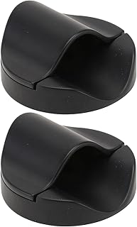 DOITOOL 2 szt. uchwyty do zabudowy, szafa, szafa, okrągłe gałki, osadzone ukryte uchwyty do wyciągania do drzwi szuflad szafek szafa szafa