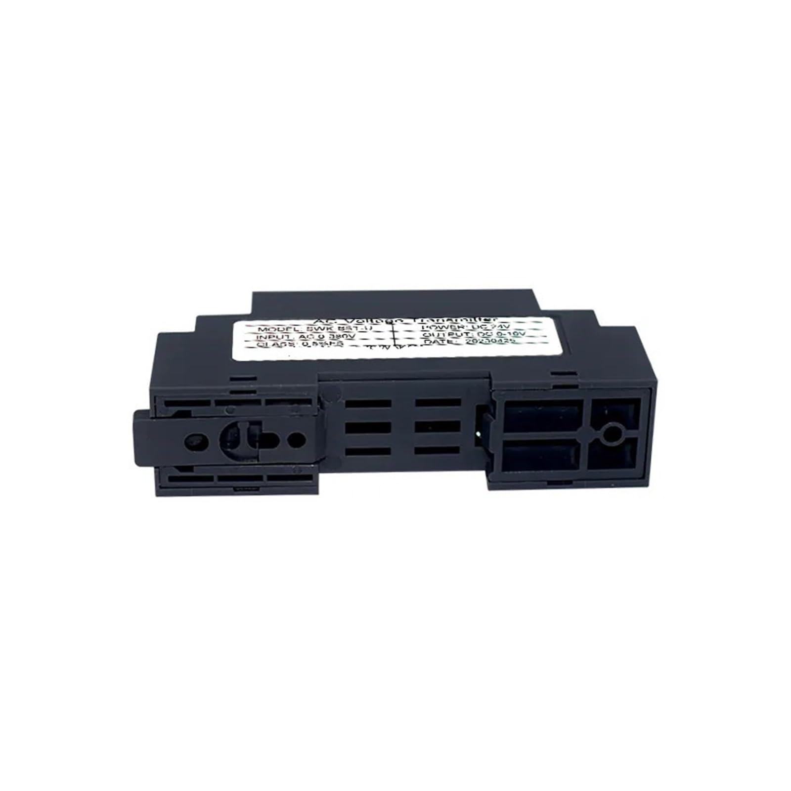 Trasduttore di Pressione Tensione Isolato CA Guida DIN da 35 mm 0-5 V 10 100 220 500 a 0-20 mA 4-20 0-10 Sensori(Ac0-20v Input,DC4-20MA OUTPUT-DC12V Power Supply)