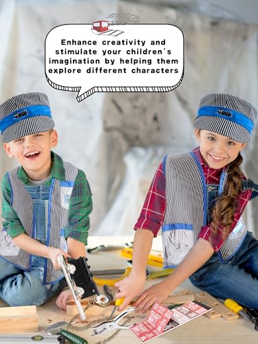 Set de Disfraz de Ingeniero de Tren para Niños x10 miniatura 5