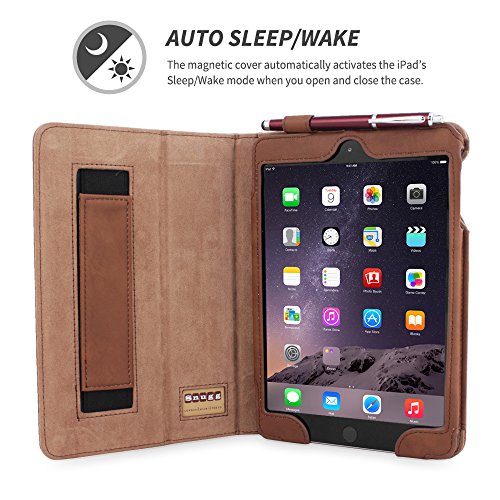 Snugg - Custodia in pelle con supporto per Apple