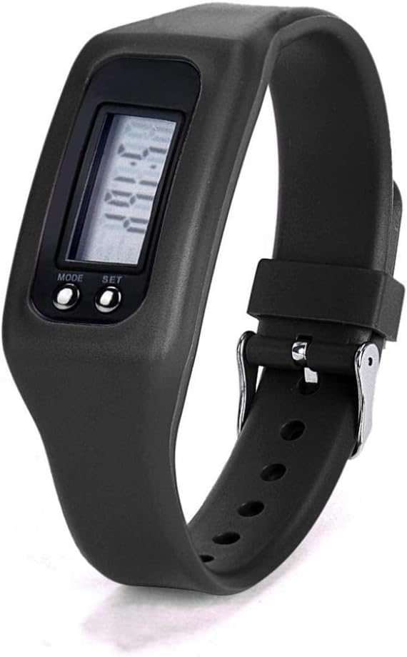 Digital LCD Pedometer Run Step Walking Distance Calorie Counter Watch