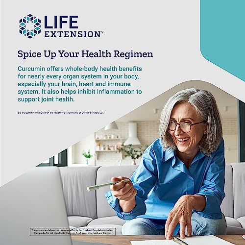 Life Extension Curcumin and Vitamins D & K with Sea-Iodine Capsules for Immune, Bone, Heart, and Thyroid Support - Thumbnail 5