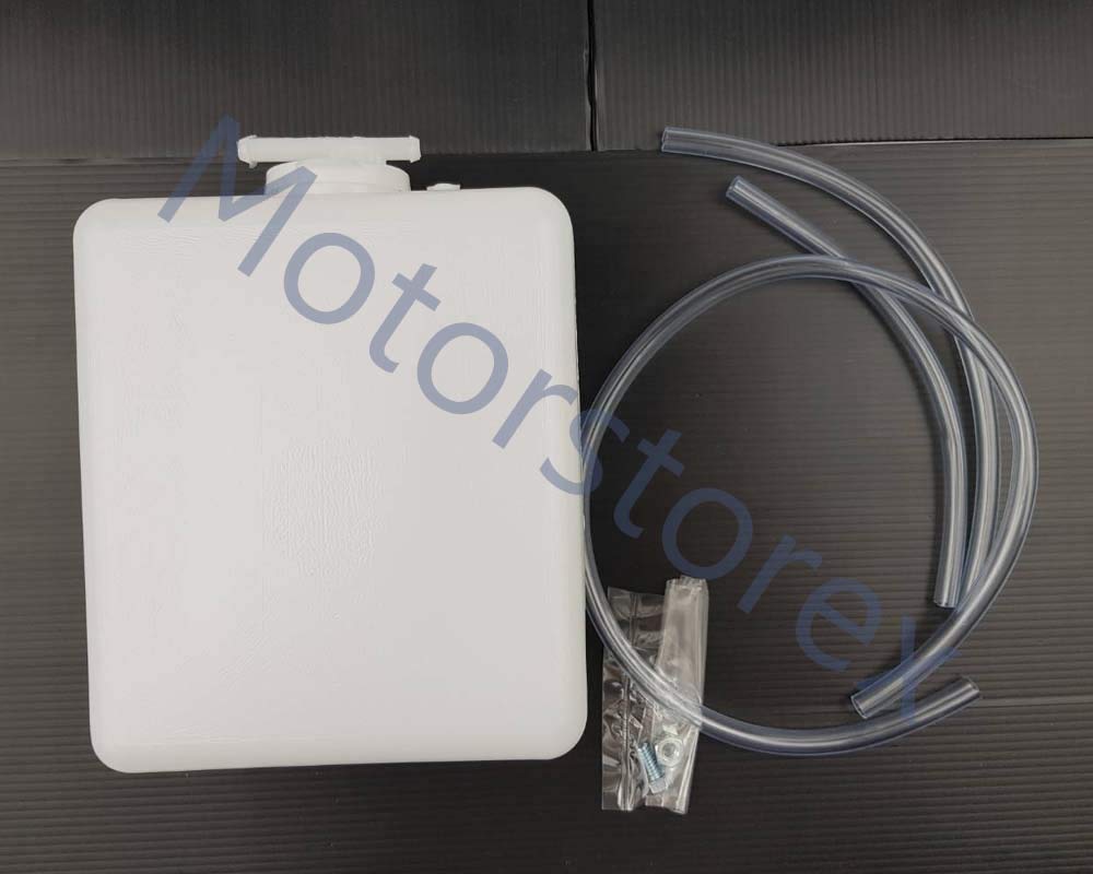 MotorStorex - Universal Coolant Reservoir Bottle Over Flow Tank for Universal Use Up Out