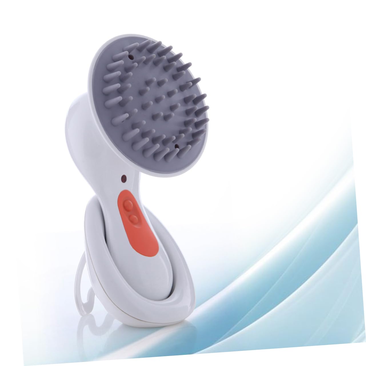 FOMIYES Peine De Masaje Recargable Vibración Para Cabelludo Aliviar Estrés y De Cabeza Para Limpieza Profunda Del Cabello