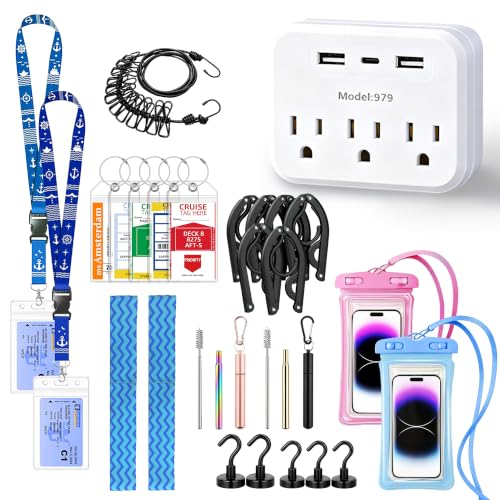 Kit de crucero para solucionar la falta de enchufes y perchas en el camarote 2