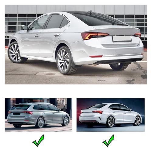Garde-Boue Skoda Octavia A8 NX 2020 2021 2022 - Accessoire Protection Auto 4Pcs