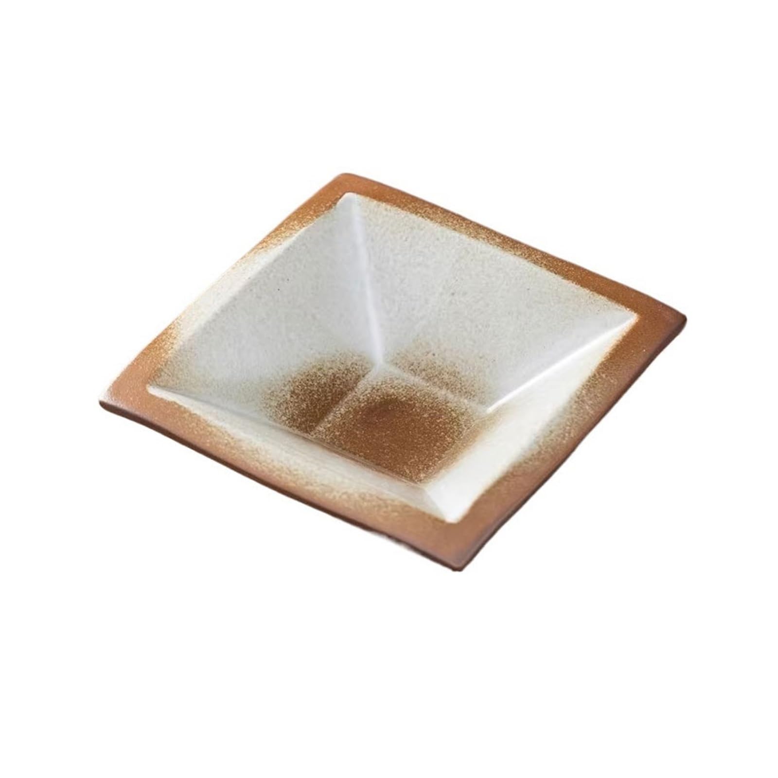 Flower Pot Tray Square Imitation Antiquity Drip Tray Desktop Decor Ceramic Flower Arranging Saucer Ikebana Bowl
