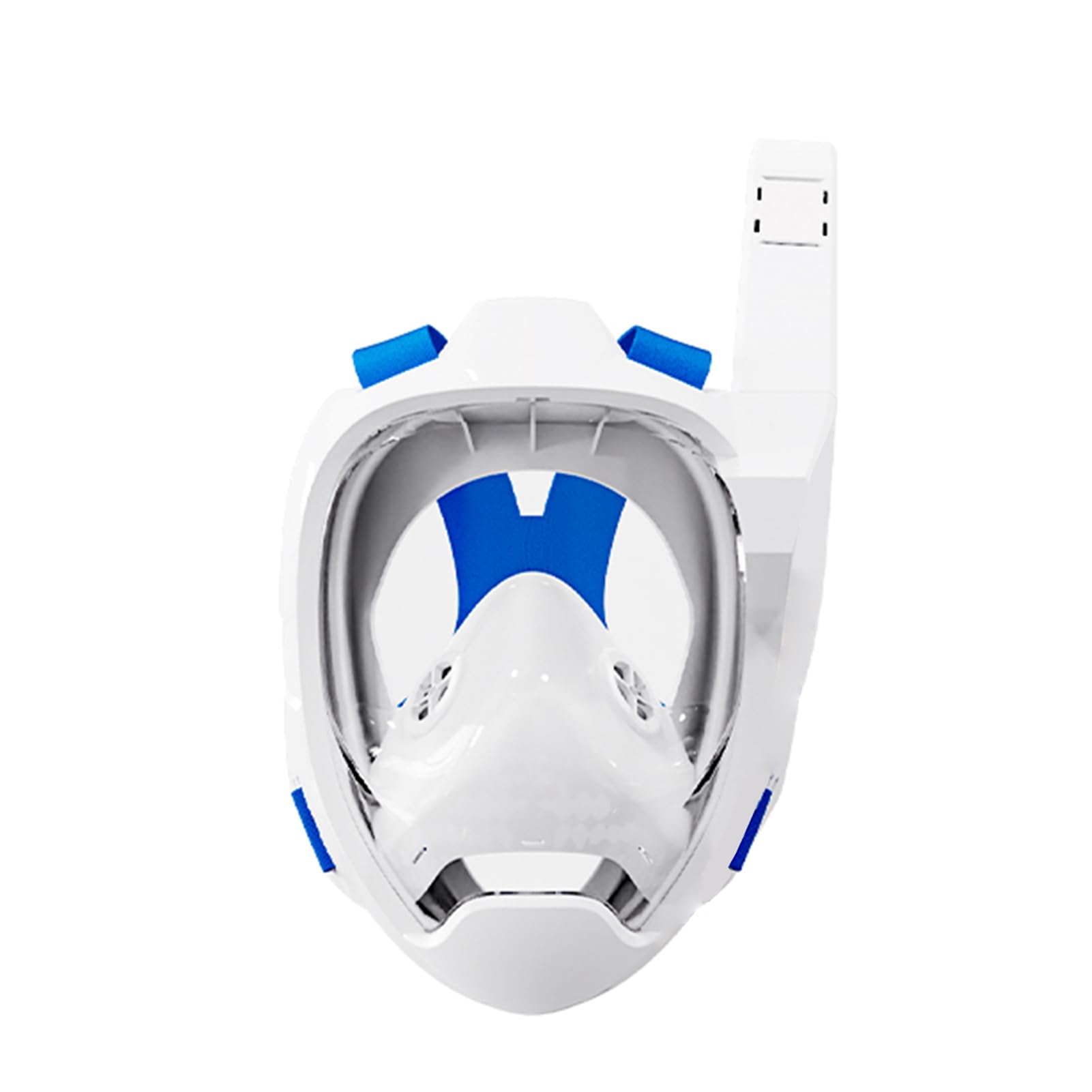 Aoresac Máscara de Snorkel de Cara Completa para Adultos Máscara Snorkel Cara Completa para Adultos Parte Superior Seca Respiración Natural A