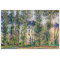 Claude Monet-Poplars at Giverny - Pósteres artísticos para