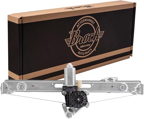 Brock Elevalunas eléctrico trasero de repuesto para pasajeros con conjunto de motor compatible con 1999-2005 Serie 3 E46 Sedan Wagon 51358212100 Brock Elevalunas eléctrico trasero de repuesto para pasajeros con conjunto de motor compatible con 1999-2005 Serie 3 E46 Sedan Wagon 51358212100