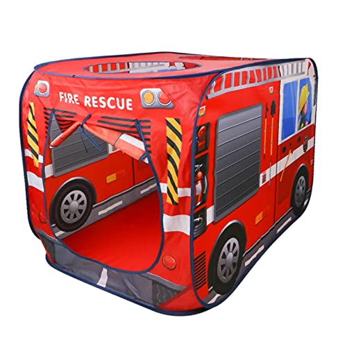 kowaku Large Play Tent Funny Playhouse Tents, Fire Truck