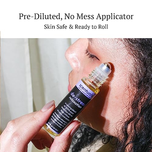 Essential Oil Blend Roll On, Lavender Essential Oil, Chamomile, Neroli & Lemon Essential Oils, 100% Pure, Aromatherapy (9 ml | 0.3 oz) - Image 5