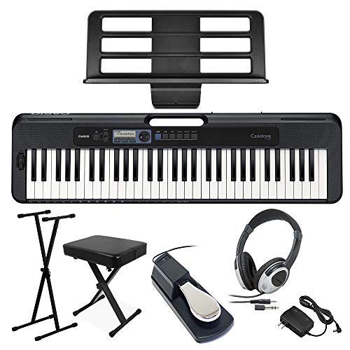 Amazon | CASIO CT-S300 スタンド・イス・ヘッドホン・ペダルセット 61