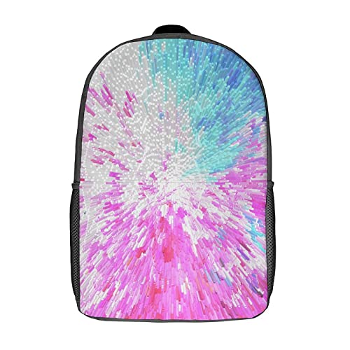 Sac d'école unisexe 17 pouces avec imprimé 3D tendance pour enfants