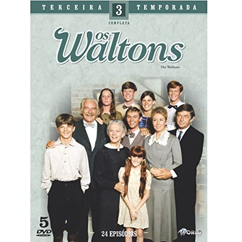 Os Waltons 3ª Temporada Completa Digibook 5 Discos