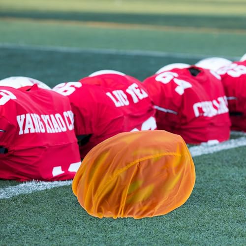 Casco de fútbol americano resistente con cubierta diseño americano seguro 6