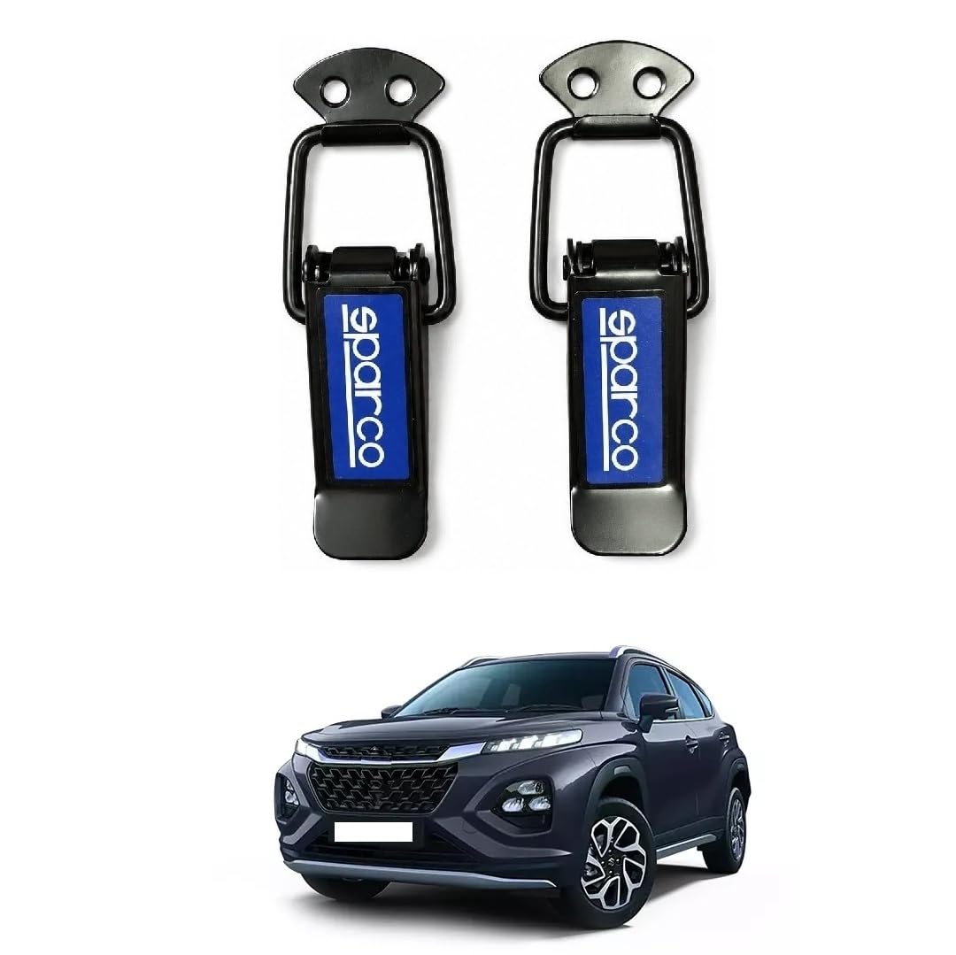 Universal Car Bumper Quick Release Clip Lock Kit, Metal Bumper