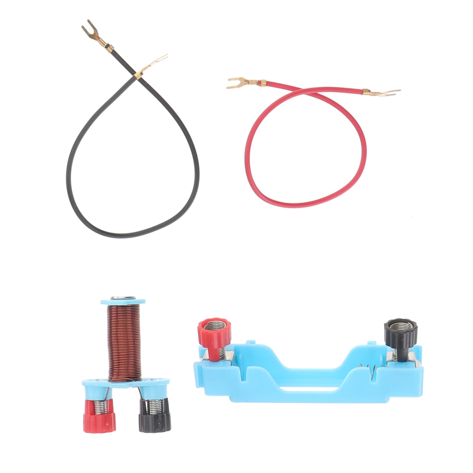 BESTonZON 2 Sets Physics Experiment Teaching Tool Circuit Lab Basic Circuit Metal Educational Science Kits Plastic