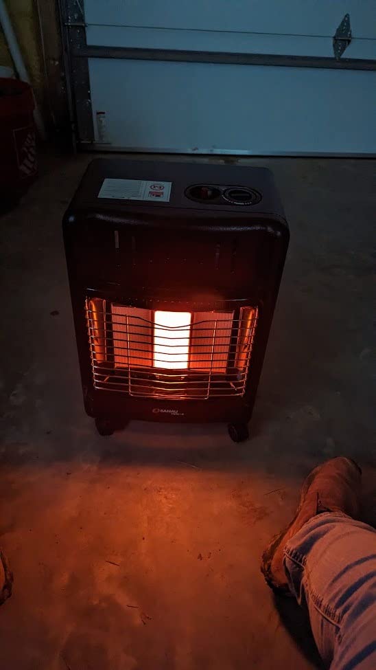 25/mo Finance SANAUVULCAN Propane Heater, 18,000 BTU Portable