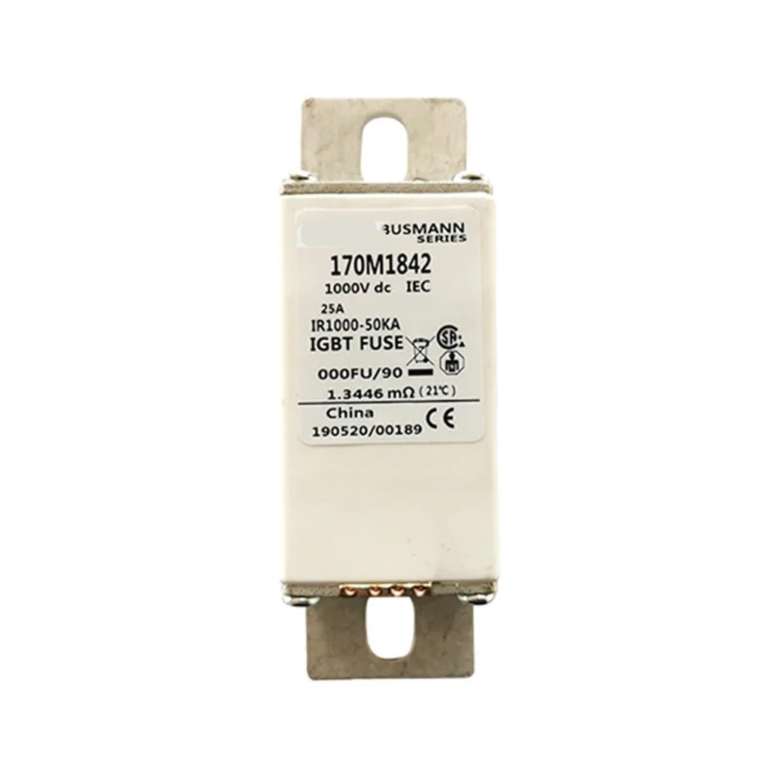 Fusible rapide 170M1843 cartouche de rechange pour parc industriel 170M1842