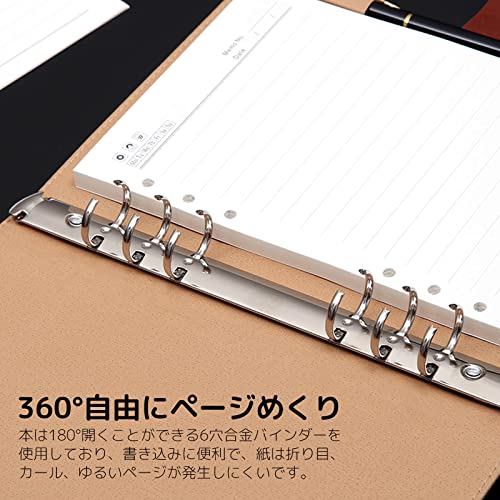 MYSUNBAR システム手帳 A5 6穴