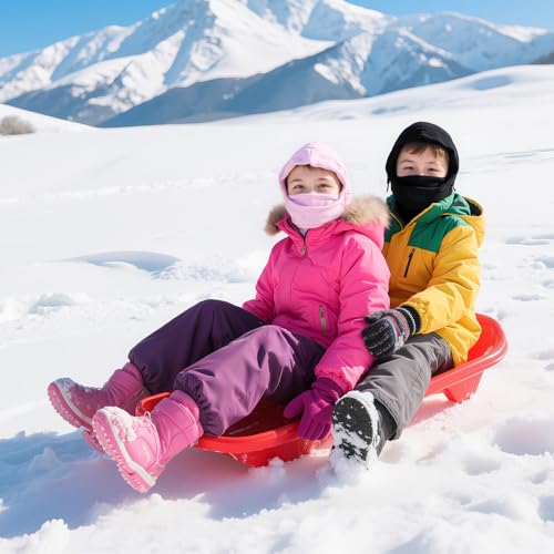 Winter Hat Balaclava Ski Mask Full Face Girls Boys Unisex Warm Comfort Soft Adjustable Snow Hat Cold Weather2