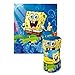OKRYWKA POLAR BOB SPONGEGEBOB SZAMM 120 X 140 CM ODEON NICKELODEON