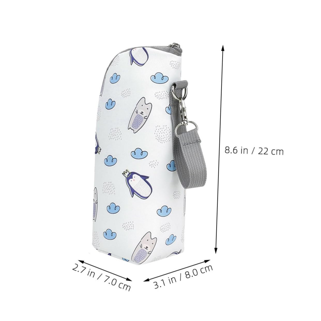 ifundom 3 Set Di Borse Termiche Portatili Per Biberon Eleganti Organizer Per Conservare Biberon Per Bambini Con Cerniera Calde O Fredde Per Gite 2 Pezzi * 3