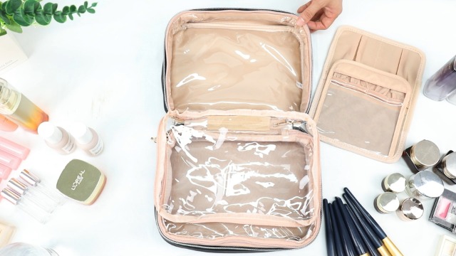 DALIX Reise-Kosmetiktasche – Praktischer Organizer Mit Vielen Fächern
