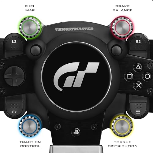 GT Wheel Add-On, Volante Rimuovibile su Licenza Ufficiale Gran Turismo per PS5, PS4 e PC - Controller - Immagine 4