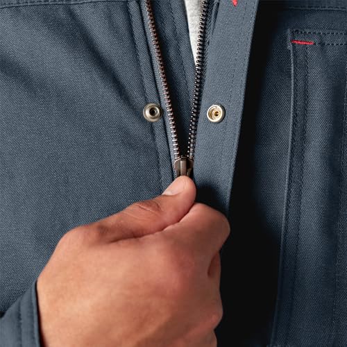 Image of Dickies mens Tradebuilt Wax Coated Canvas Chore Coat