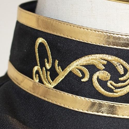 Men's Royal Prince Gold Embroidered Suit Jacket Court Fashion Uniform Jacket Suit Military Blazers Parade Punk3