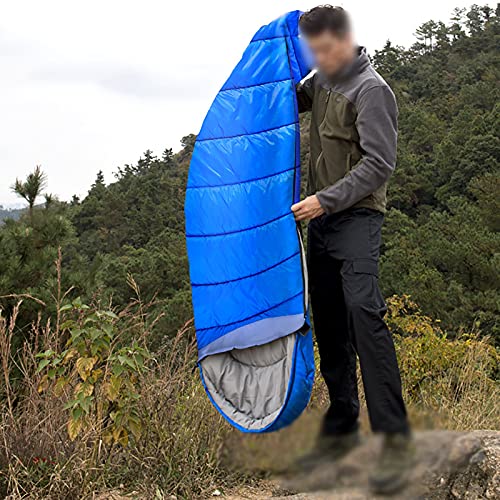 Jianghuayunchuanri Bequemer Schlafsack Outdoor Ultraleichter tragbarer Schlafsack, um schmutzige Reisende Camping-Schlafsack zu halten Indoor- und Outdoor-Aktivitäten (Farbe : Blue, Size : 1.95KG) - Image 6