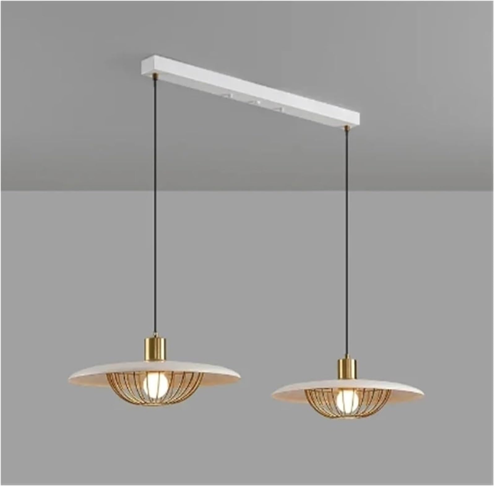FZQSXAZU Pendant Light Ceiling Shade Industrial Modern Chandeliers Lamp for Kitchen Island Dining Room Restaurant Adjustable Hanging Contemporary Design(45
