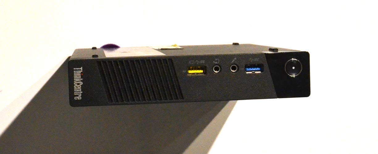 Lenovo ThinkCentre M73 10AX Tiny Desktop PC i5 4570T 2.9 8GB RAM 240GB SSD Smart TV WiFi Windows 10 Pro (Renewed)