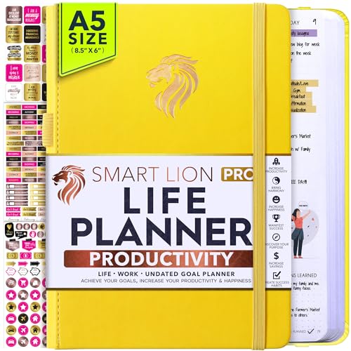 Image of Undated Daily Weekly & Monthly Planner with Budget Section