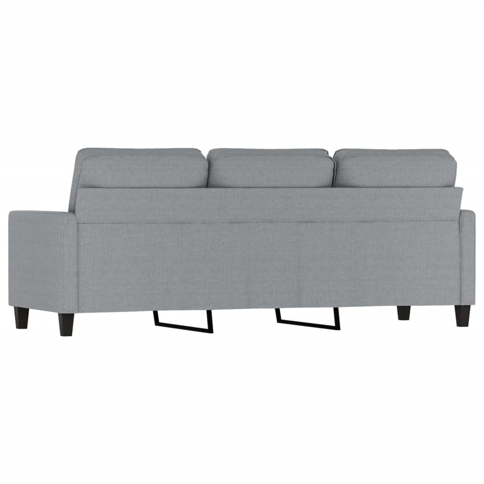 BaraSh Divano Moderno a 3 Posti Grigio Chiaro 180 cm in Tessuto, Divano da Soggiorno