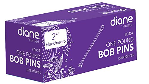Diane Bobby Pins, Black, 2", 1 Pound