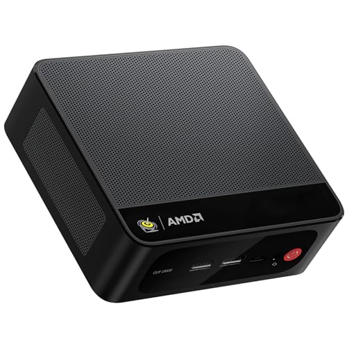 Beelink SER5 MAX Mini PC,AMD Ryzen 7 6800H(up to 4.7 GHz, 8C/16T), Mini Computer with 32GB LPDDR5...