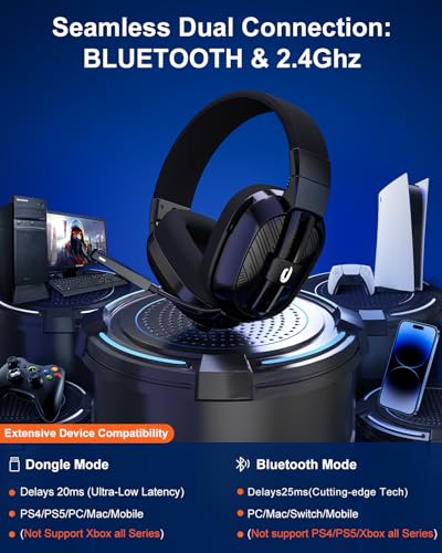 Jeecoo G10 wireless gaming headset の商品画像 1