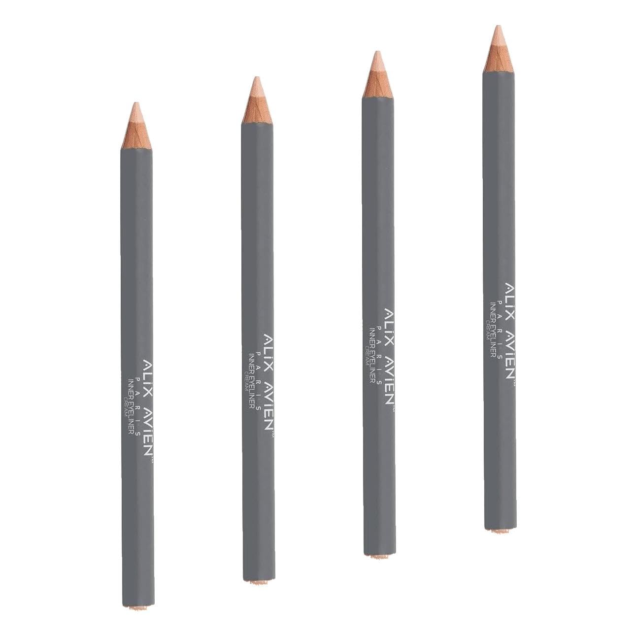 Alix Avien Aydınlatıcı Etkili Kremsi Göz ve Dudak Kalemi-Sürümü Kolay-Inner Eyeliner Cream (4 paketi)