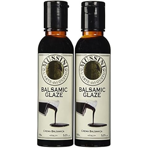 Mussini Crema, Glaze of Balsamic Vinegar of Modena, 5.07-Ounce Bottles (Pack of 2) Cover