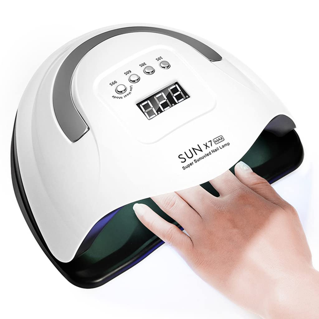 AAPIE Maniglia Portatile 66 LED Lampada UV per Unghie 280w per Unghie Gel Polish Dryer più Veloce Sensore Automatico Nail Art Light Tools per Unghie Unghia dei Piedi