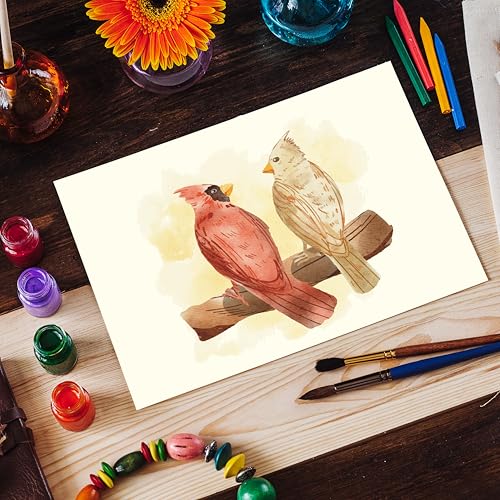 Image of PaperO A4 Sketch Loose Leaf Paper | 140 GSM | 50 Sheets | Premium Drawing Paper for Artists, Designers, Sketching, Illustration & Craft Projects | Size (21 x 29.7 cm) | (A4 Pack of 2)