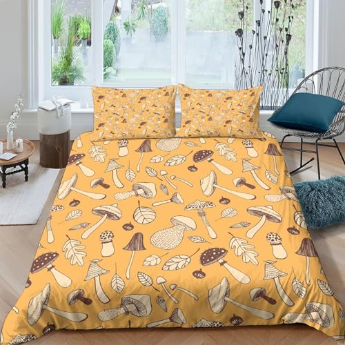 Housse de couette microfibre de qualité supérieure motif champignon - 2