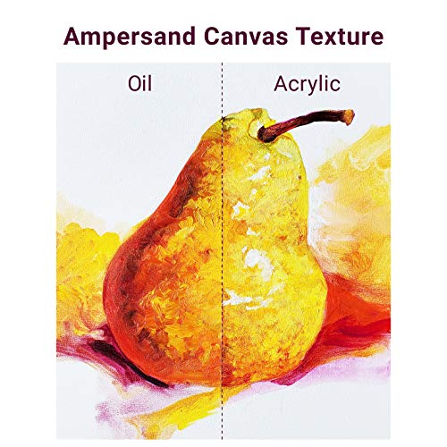 Ampersand Art Supply APC751114 Wood Gesso Art Painting Panel: Canvas Texture thumb #3