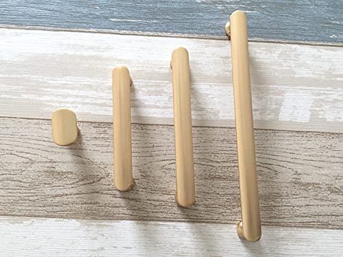 Bouton de meuble en or brossé JCAKES pour tiroir et cuisine