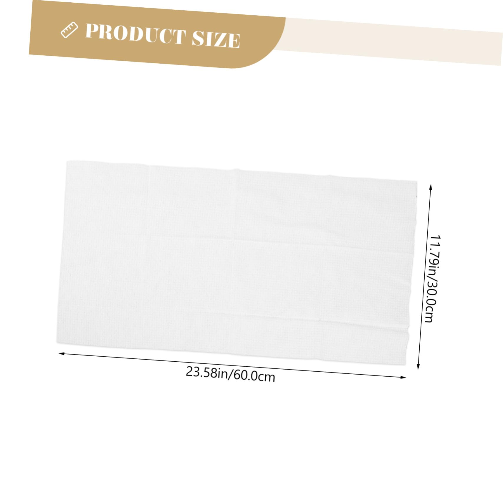 KONTONTY 5 Sets Absorbent Disposable Bath Towels Classic Towels for Travel Hotel Office Easy to Use and Carry Soft and for Camping and Beach