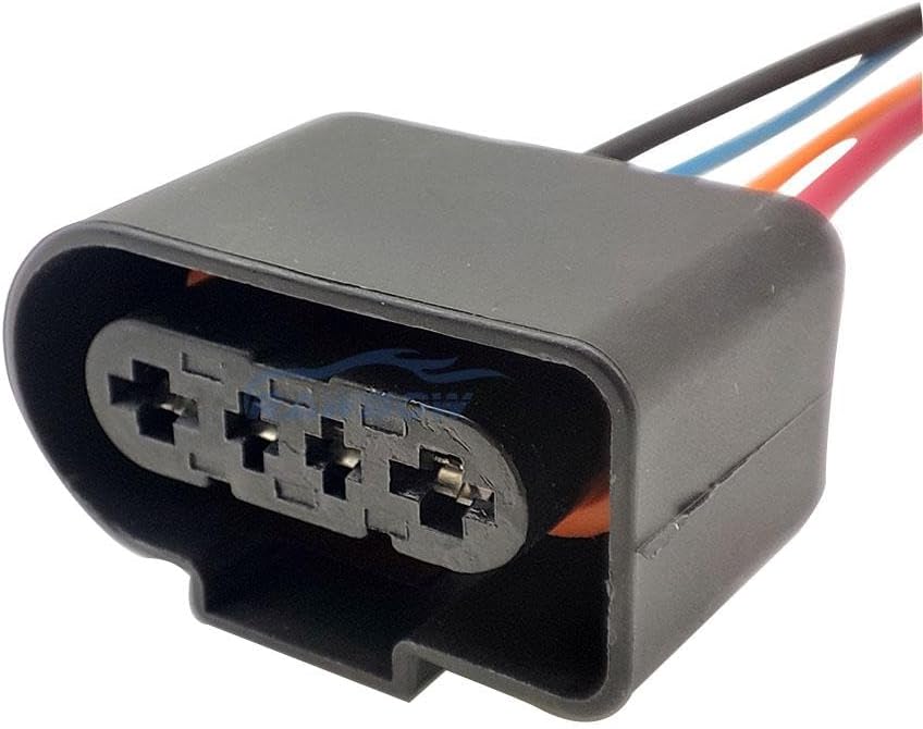 1/5/10 Compatible A4 Ignition Coil Wiring Connector 4-pin Pre Wired 500mm Coil Connector Plug X 1 0090-649(5PCS)