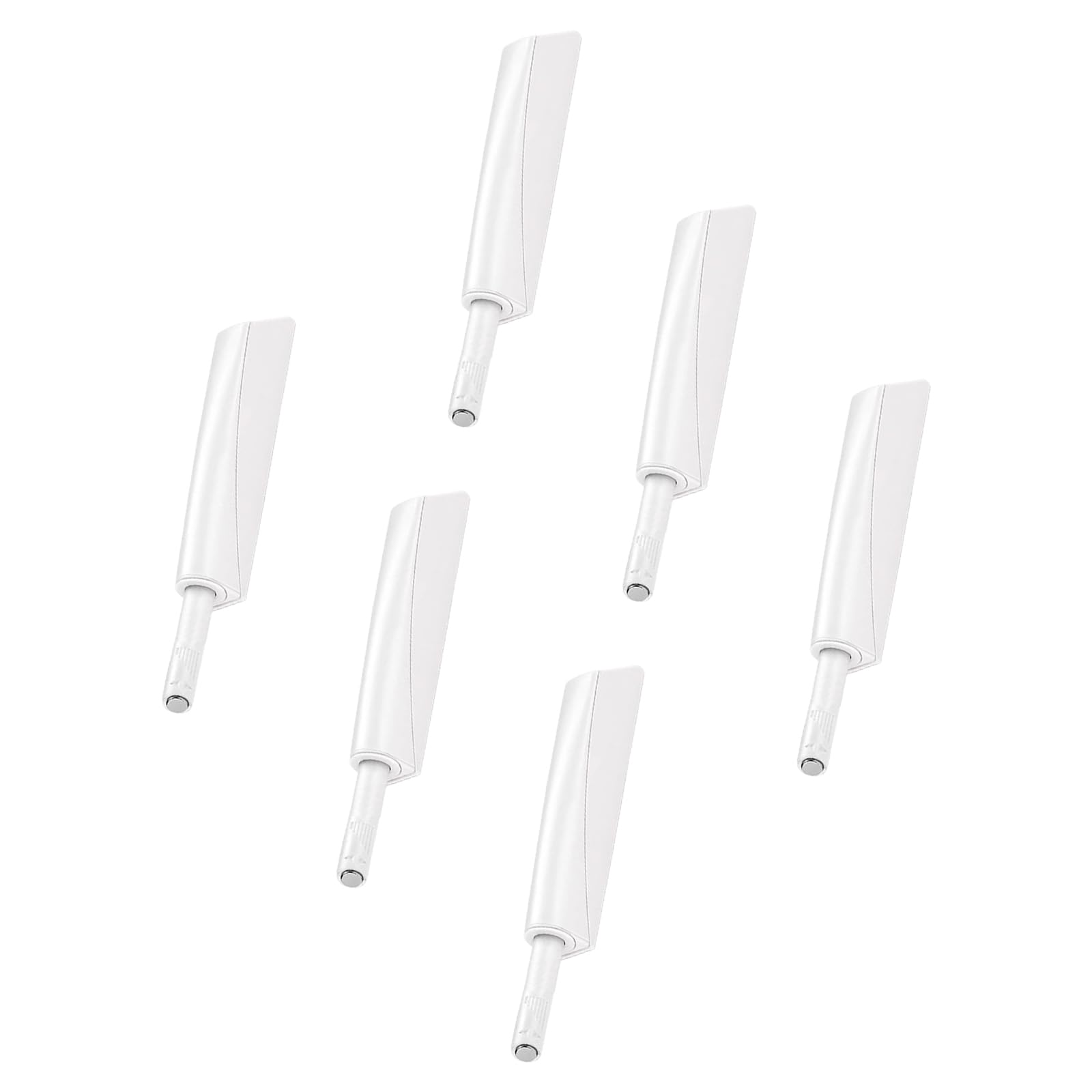 6Pcs Cabinet Rebounders Dampers Touch Latches Press Rebounds Device Drawer Rebounders Touch Open Latches Cabinet Door Push to Open Buffer